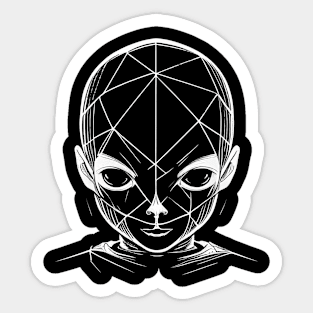 Geometry mind Sticker